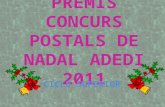 Premis Postals de Nadal ADEDI 2011