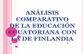 Analisis comparativo de la educacion ecuatoriana con la de finlandia   copia