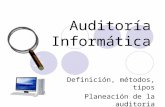 Auditoria  informatica