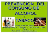 Prev. tabaco y alcohol