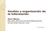 Gestión y organización de la información v2