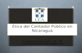 Codigo de Etica del Colegio de Contadores Publicos de Nicaragua