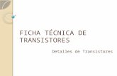Ficha técnica de transistores
