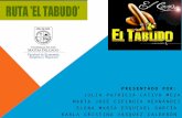 Diseño del sitio web de Ruta El Tabudo