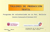 Taller Textil En La Paz 2008