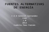 Fuentes alternativas de energía