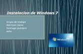 Instalacion de windows 7