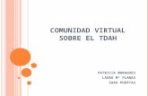 Comunidad virtual sobre el tdah