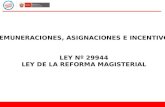 Remuneraciones y-asignaciones MINISTERIO DE EDUCACIÓN DEL PERU