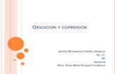 corrosión y oxidacion