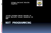 Nxt programming Propuesta