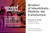 2015 01-22 Mobile Digital Identity - Digital Government Summit of Catalonia