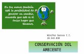 conservacion del ambiente
