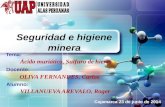 Seguridad e higiene minera uap cajamarca