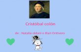 Biografia de cristobal colon de illari ontivero y natalia oldani
