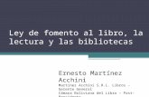 Presentación Ley del Libro Bolivia