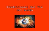 Predicciones del fin del mundo