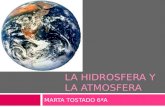 La Hidrosfera y la atmósfera Marta Tostado