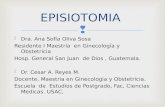 Presentacion sobre Episiotomia, programa de Maestria  en Ginecologia y Obstetricia