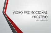 Video promocional creativo