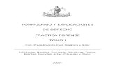 Práctica forense   formularios y explicaciones de derecho