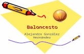 Baloncesto Alejandro Gonzalez Hernandez 4ºA