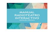 Manual interactivo de radioteatro