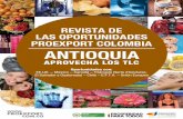 Antioquia aprovecha los TLC - Revista de las oportunidades Proexport Colombia.pdf