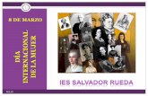 8 de marzo: Día Internacional de la mujer en el IES Salvador Rueda