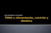 Alimentación, Nutrición y Dietética.