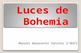 Luces de bohemia. Manuel B.S  2º BHCS