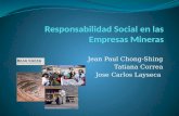 Mineras Bear Creek -Responsabilidad social