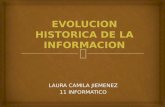 Evolucion historica de la informacion