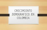 Crecimiento demografico en colombia