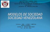 Modelos de Sociedad Venezolana