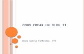 Como crear un blog II