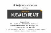 Dr. Juan H. Gonzáles Gaviola -Conferencia iProfesional.com - Nueva Ley ART