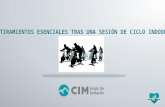 CIM Formación: Estiramientos tras una sesión de ciclo indoor