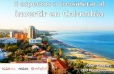 5 aspectos a considerar antes de invertir en Colombia - ICEX | Red.es | Adigital - Nunkyworld