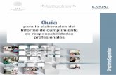 Guía Técnica Informe de Cumplimiento de Responsabilidades Profesionales