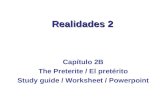Realidades 2 capitulo_2_b_the_preterite_study_guide_worksheet_powerpoint