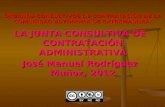 La Junta Consultiva de Contratación  administrativa de Extremadura