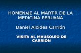 Homenaje Al Martir De La Medicina Peruana