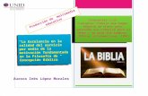 FILOSOFÍA DE CONCEPCIÓN BÍBLICA