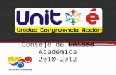 Consejo de unidad académica 2011 2012