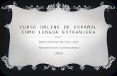 Curso online de español como lengua extranjera