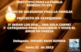 Presentacion proyecto de catequesis junio 22 2013