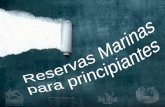 Reservas marinas para principiantes (18 enero 2013)
