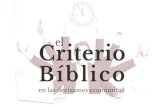 El Criterio Bíblico en las Decisiones Económicas