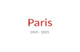 Paris y Europa durante y después de la guerra